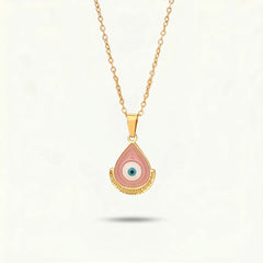 Aura Evil Eye Pendant Necklace