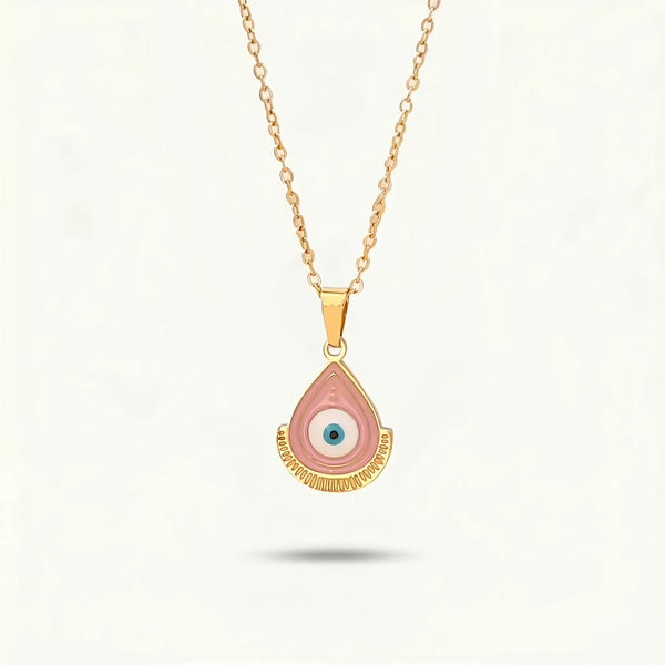 Aura Evil Eye Pendant Necklace