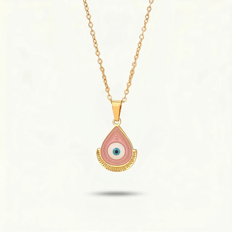 Aura Evil Eye Pendant Necklace