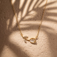 Pearl Vine rulip Necklace