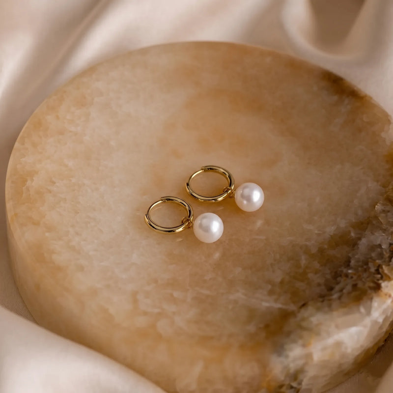 Pearl Muse 18k Earrings