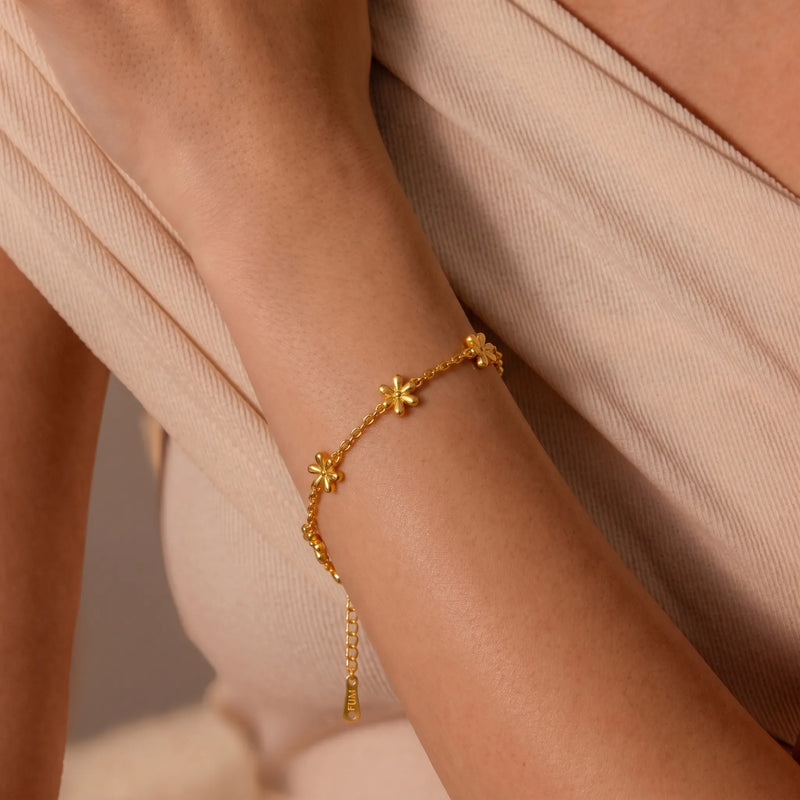 Golden Daisy Bracelet
