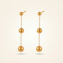 Celeste Orb Drop Earrings