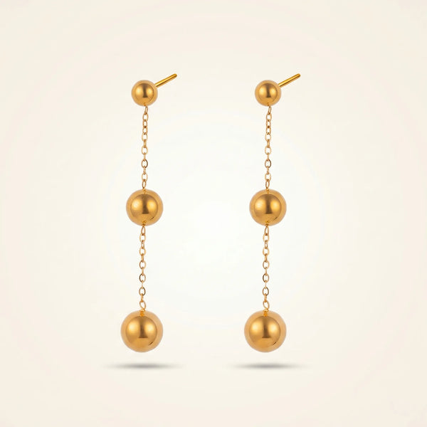 Celeste Orb Drop Earrings