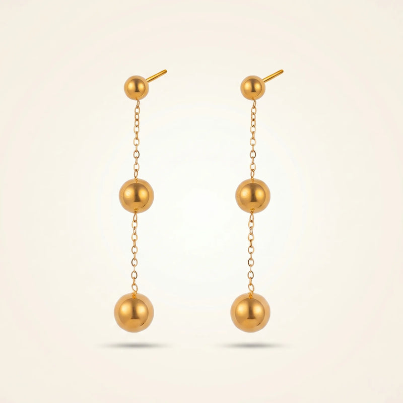 Celeste Orb Drop Earrings