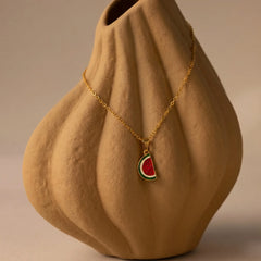 Meliora Slice Pendant Necklace