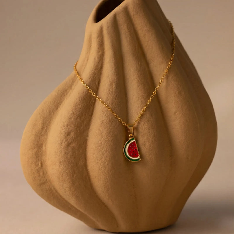 Meliora Slice Pendant Necklace