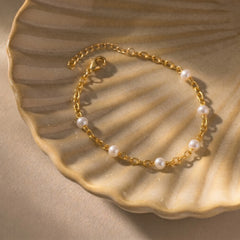 Pearl Link Bracelet