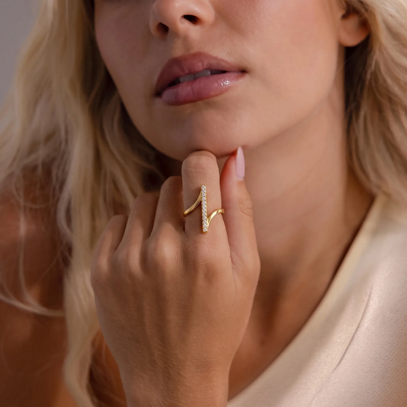 Radiant Bar Adjustable Ring