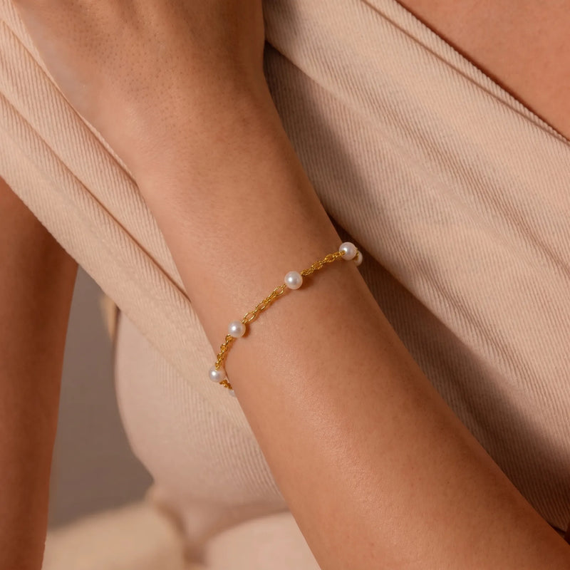 Pearl Link Bracelet