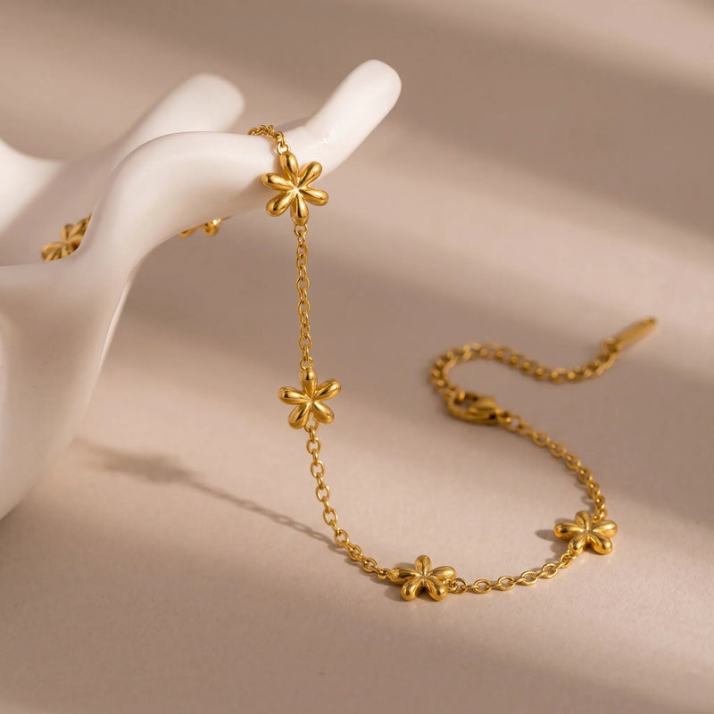 Golden Daisy Bracelet