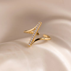 Radiant Bar Adjustable Ring