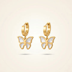 Avelis Butterfly Drop Earrings