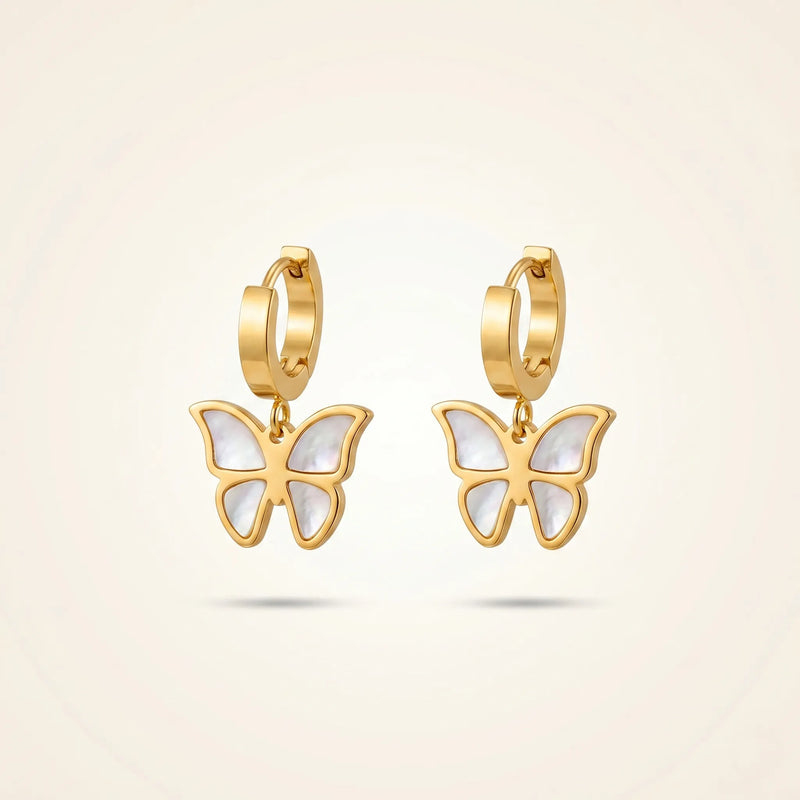 Avelis Butterfly Drop Earrings